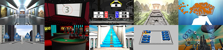 クイズ番組用CG制作
